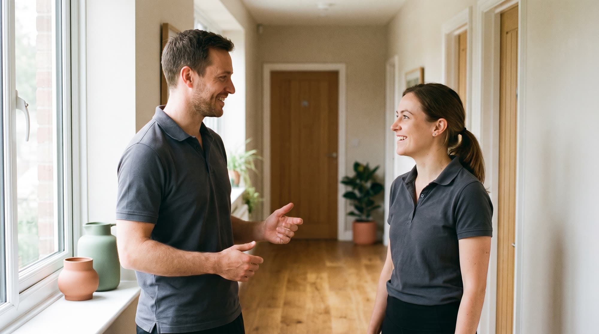 Two of the team at Riverstone Physio